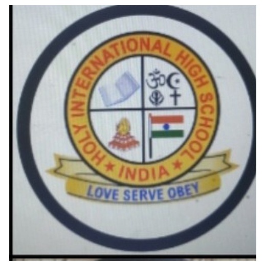 Holy International High School school crest